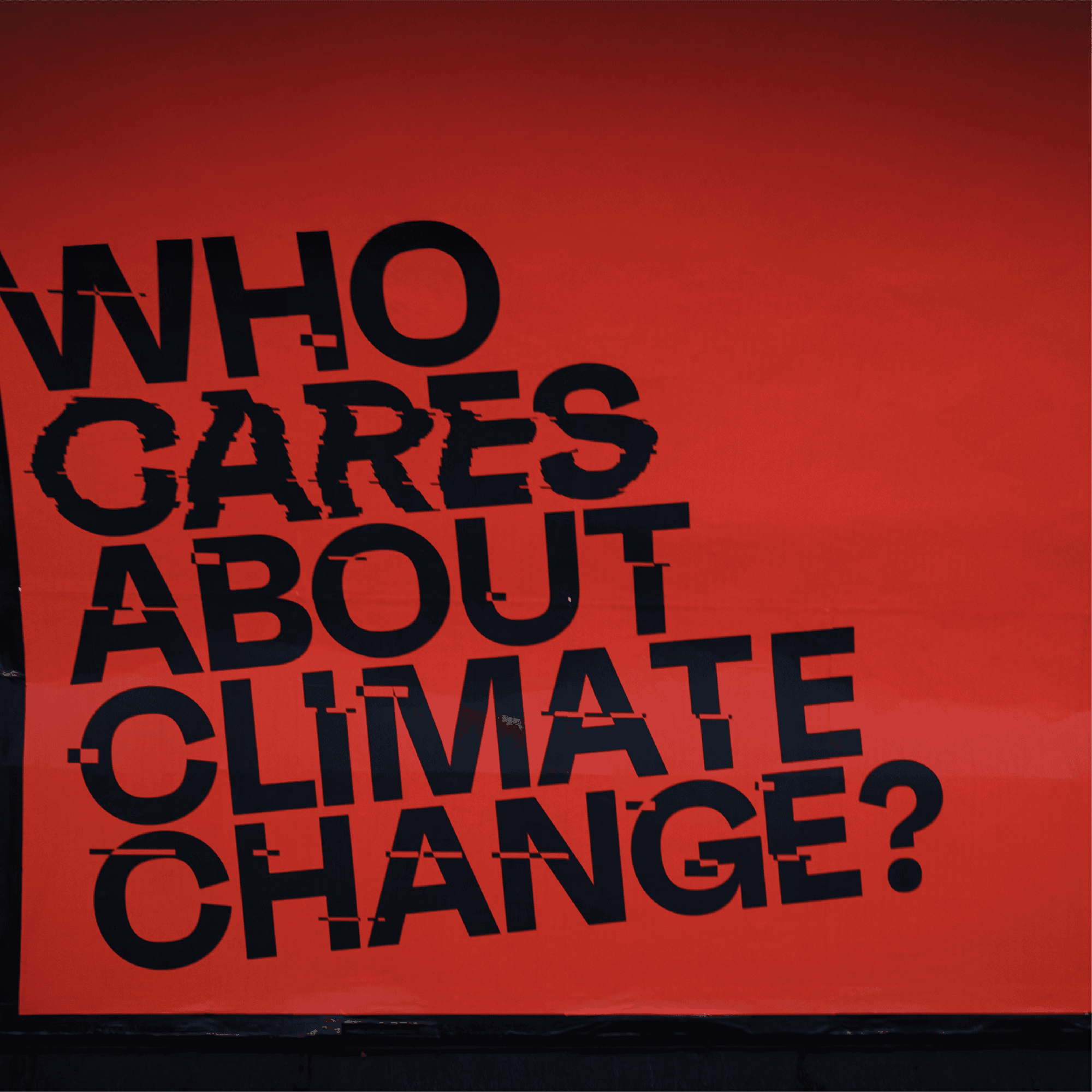 Climate change on the back burner